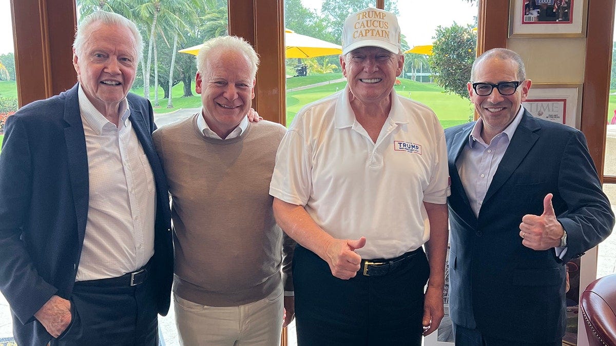 Jon Voight joins President Trump to save industry, 'Make Hollywood Great  Again' | Fox News