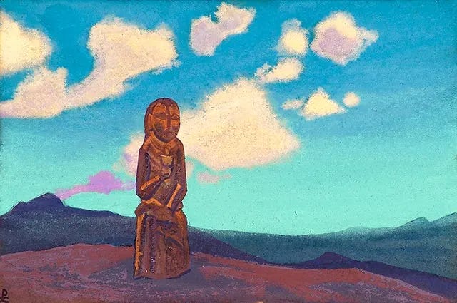 Nicolas Roerich — The Guardian of the Chalice (1937)
