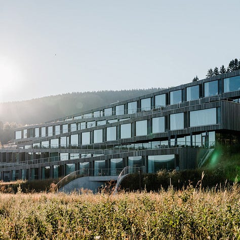 Interior and landscape photography — Hôtel des Horlogers, Le Brassus, Switzerland