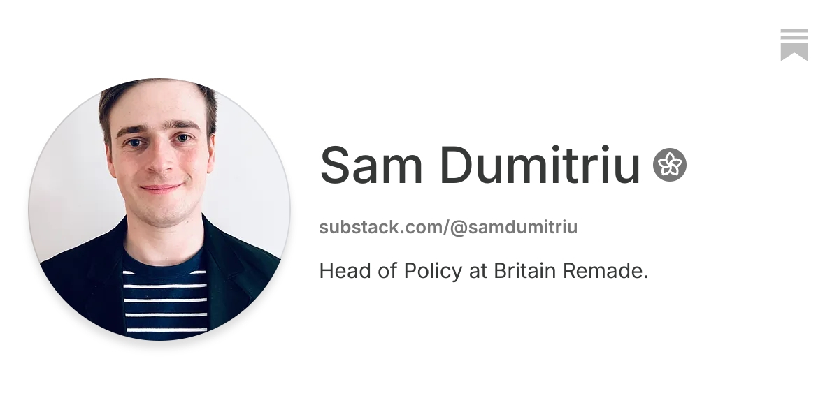 Sam Dumitriu | Substack