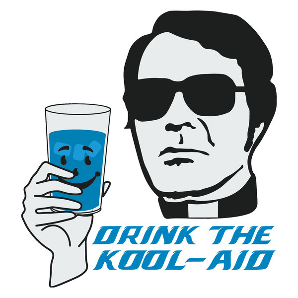 Detroit Football Drink The Kool Aid Jim Jones SVG