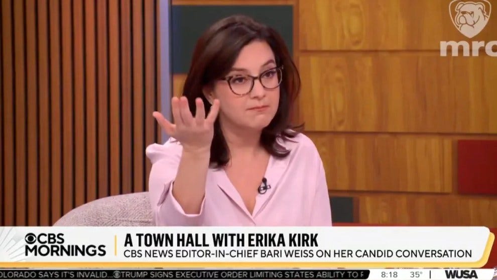Bari Weiss (Credit: CBS Mornings)