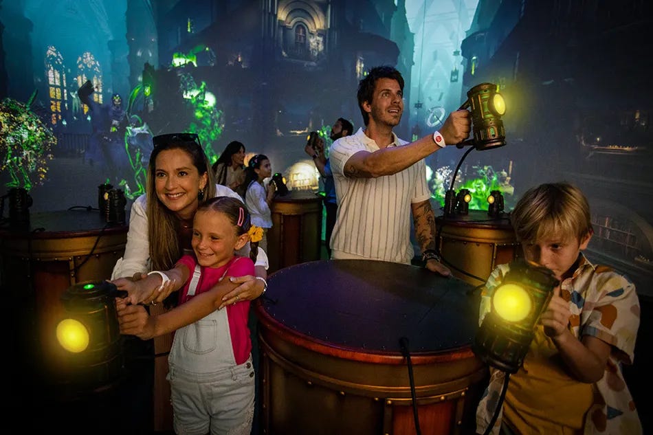EtherQuest attraction at Katmandu Park in Punta Cana