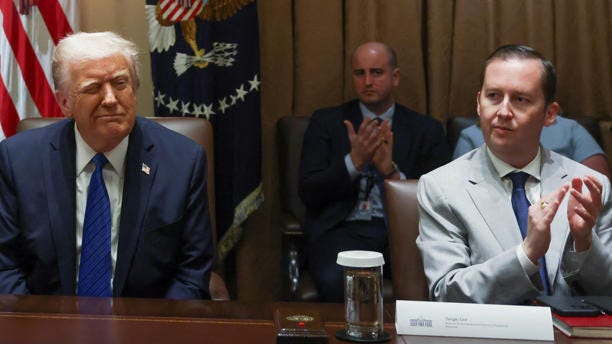 The White House says Sergio Gor is a The White House says Sergio Gor is a