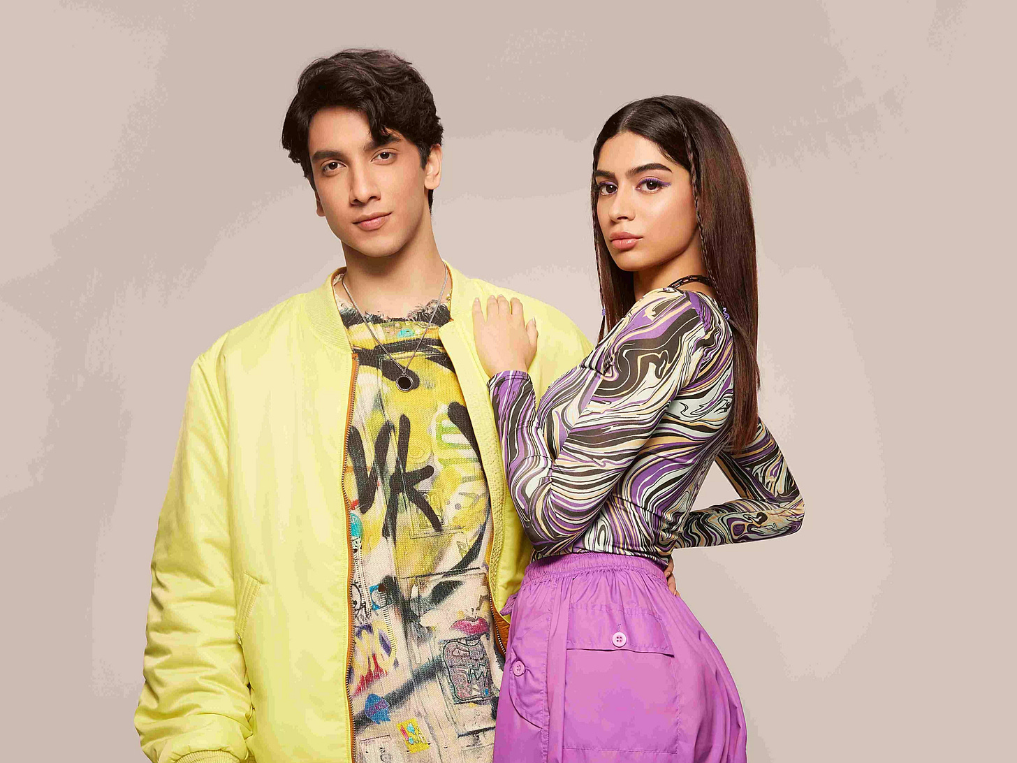 <p>Khushi Kapoor and Vedang Raina for FWD (file image)</p>
