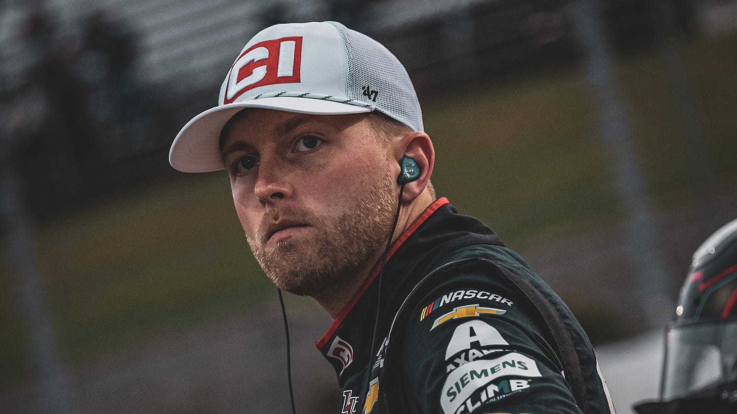 William Byron secured the pole position for Sunday's NASCAR Cup Series Xfinity 500 at Martinsville Speedway