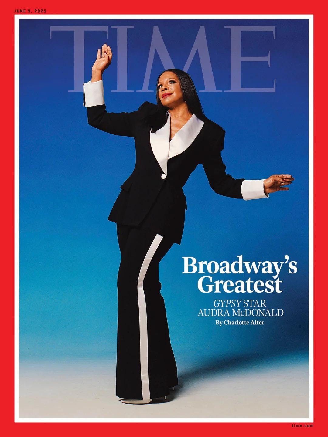 TIME Magazine: Broadway's Greatest - Cover star Audra McDonald (June 9th,  2025) issue. : r/Broadway
