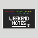 Logo for Weekend Notes