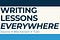 Writing Lessons Everywhere