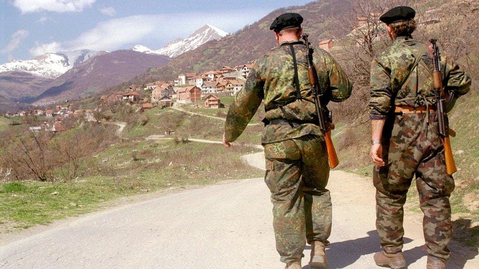 Ethnic Albanian rebels