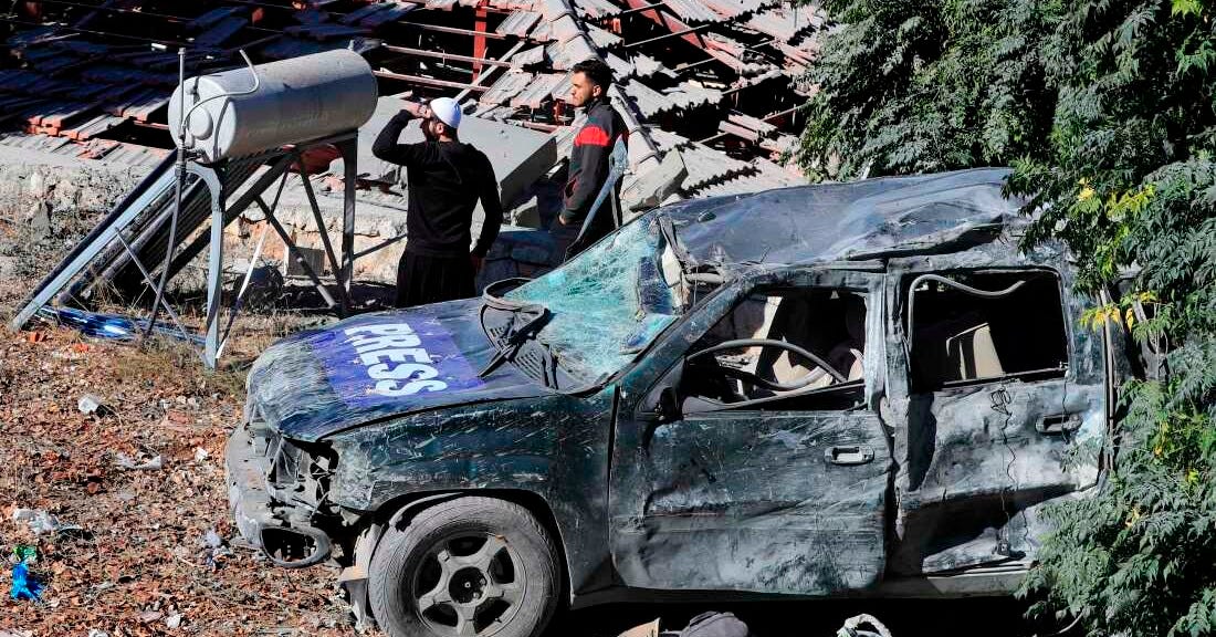 Israeli strike in Lebanon kills 3 journalists : NPR