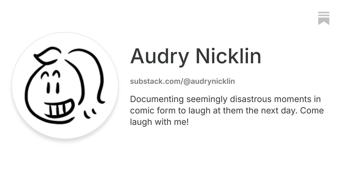 Audry Nicklin | Substack
