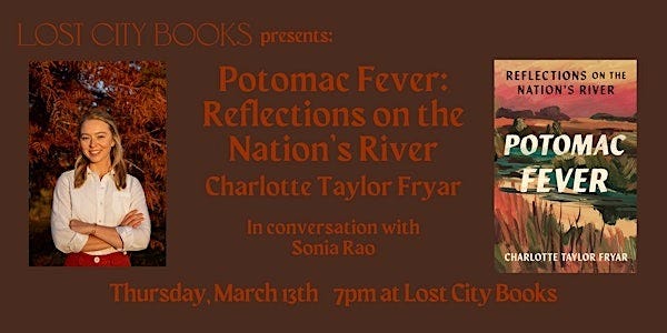 Potomac Fever by Charlotte Taylor Fryar