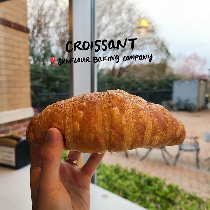 Sunflour Baking Company croissant