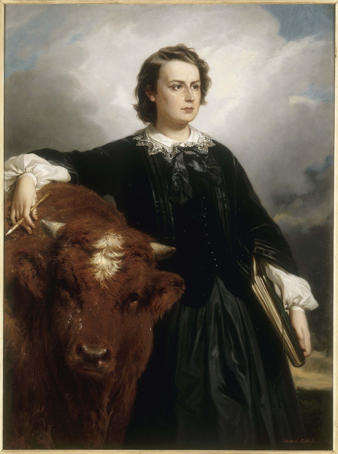 Portrait of Rosa Bonheur by Dubufe Portrait of Rosa Bonheur by Dubufe