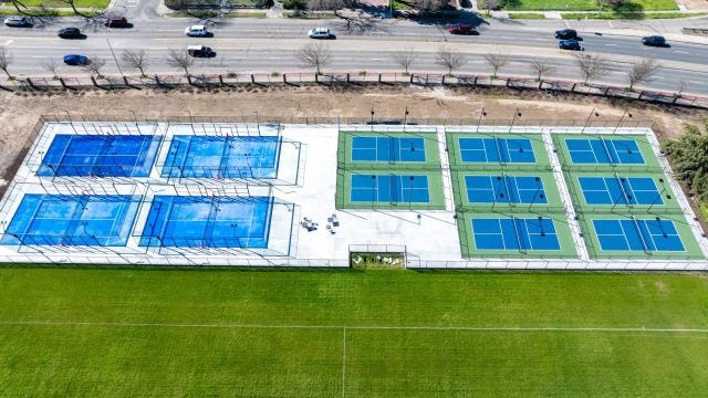 Taktika padel and pickleball courts in Stockton, CA