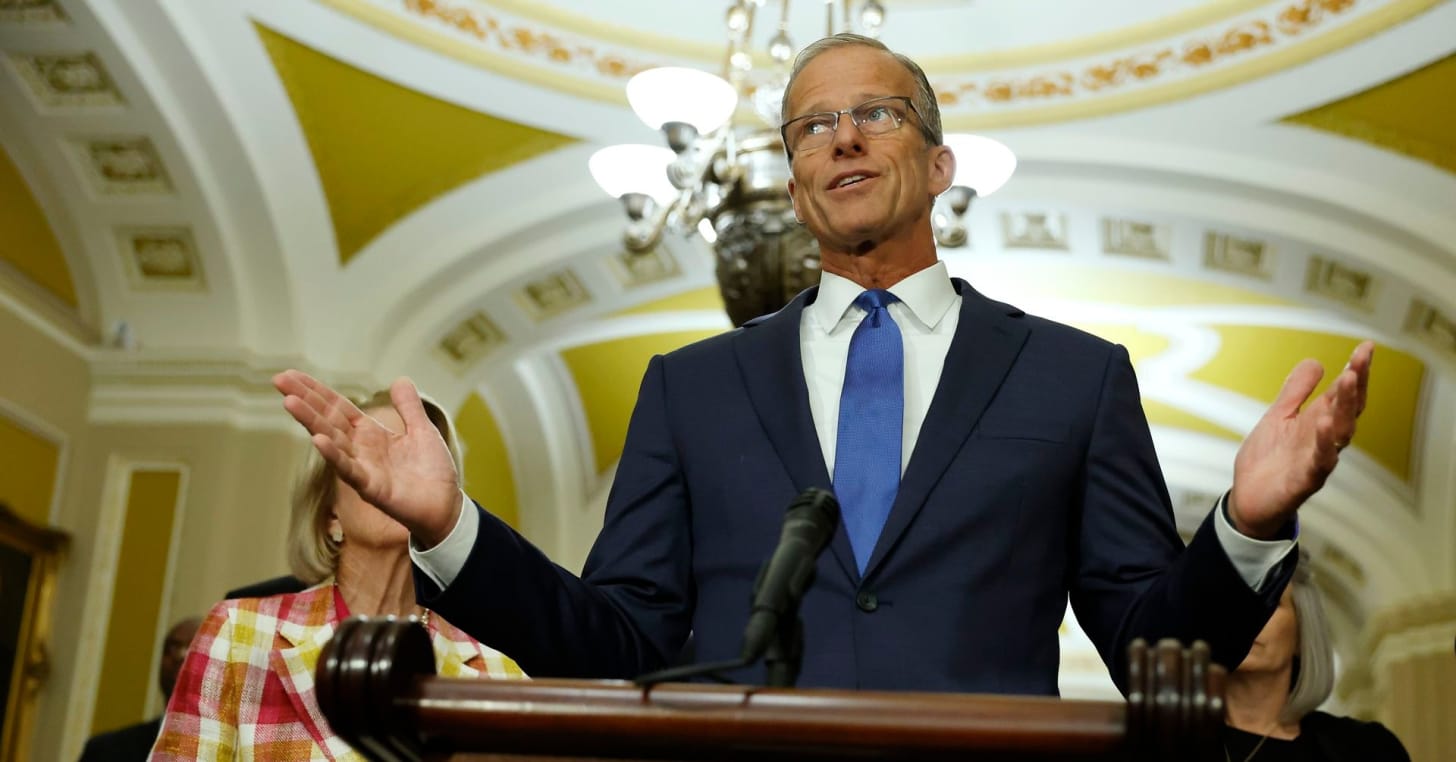 John Thune wins Senate Republican leader race