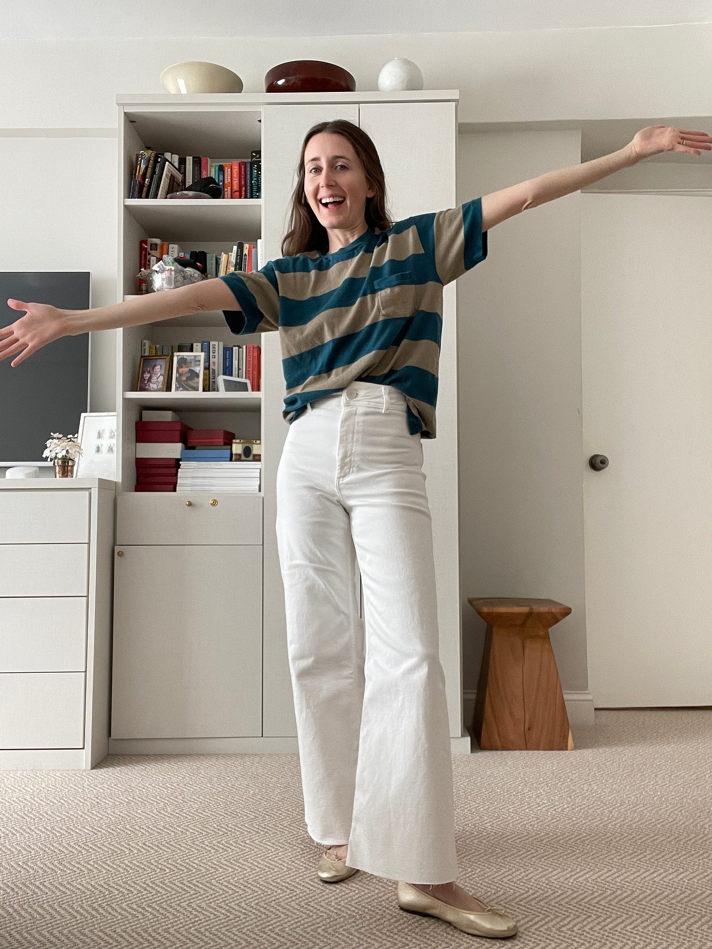 White Pants. Priced To Get Dirty - by Becky Malinsky