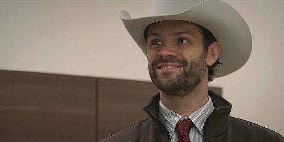 Walker Cordell nervously looking at James bulge in hospital gown. Walker Cordell nervously looking at James bulge in hospital gown.