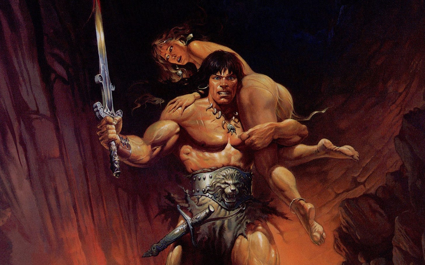 CONAN - The Barbarian King (Ken W. Kelly 1991) - WALLPAPER | Dark fantasy art, Fantasy artwork ...