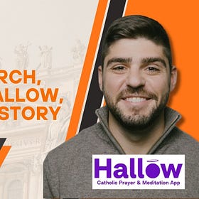 #3 AI & the Church, Founding Hallow, & His Origin Story w/ Alessandro DiSanto (Hallow)
