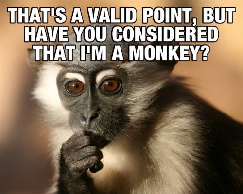 That's a valid point