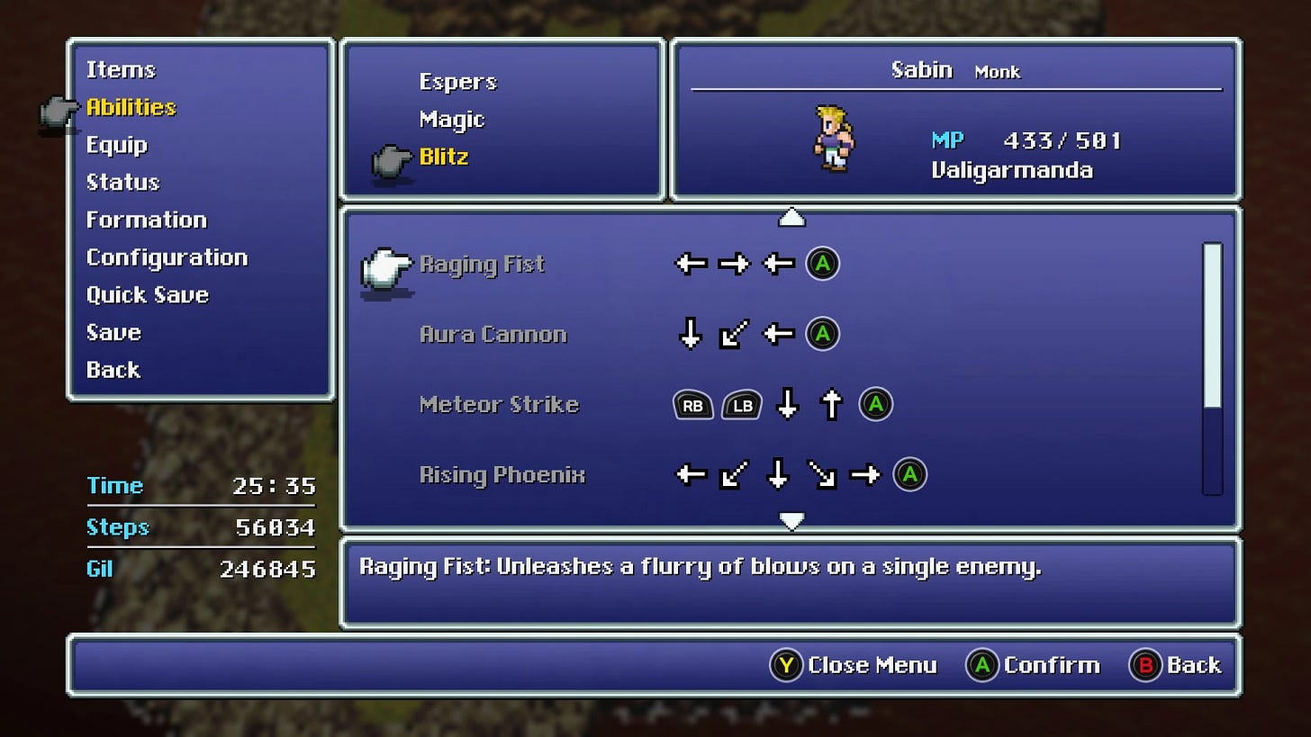 Blitz (Final Fantasy VI) | Final Fantasy Wiki | Fandom Blitz (Final Fantasy VI) | Final Fantasy Wiki | Fandom