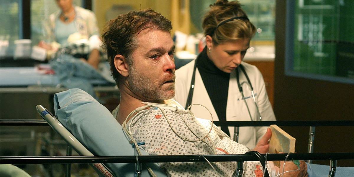 One of Ray Liotta's Best Performances Was in This Devastating, Dark 'ER'  Episode That Won Him an Emmy