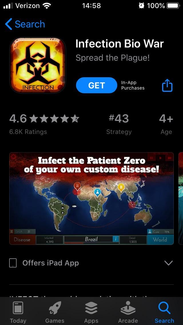 It's just a copy of plague inc : crappyoffbrands