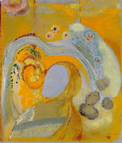 The Buddha, Odilon Redon 1904 The Buddha, Odilon Redon 1904