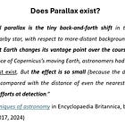 Why Stellar Parallax does not prove the Earth's motion and why star distance is likely wrong. 