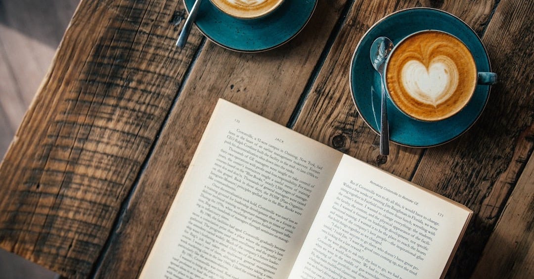 white book page on blue ceramic plate white book page on blue ceramic plate