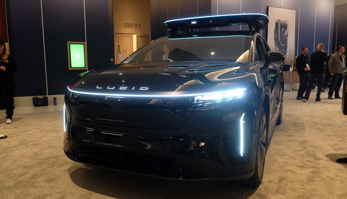 This is Uber's new robotaxi from Lucid and Nuro | TechCrunch