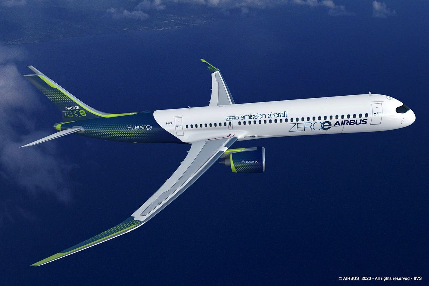 AirbusZEROe Turbofan Concept