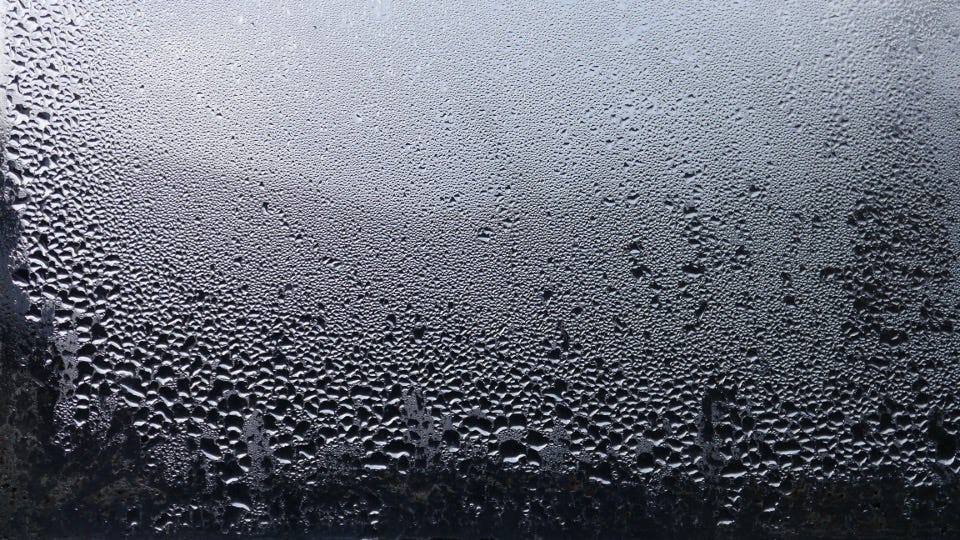 condensation on a window