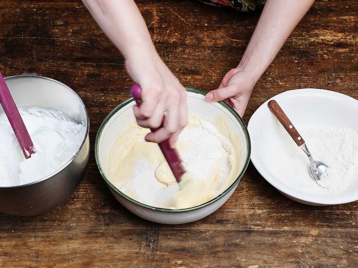 Stirring Tres Leches Batter