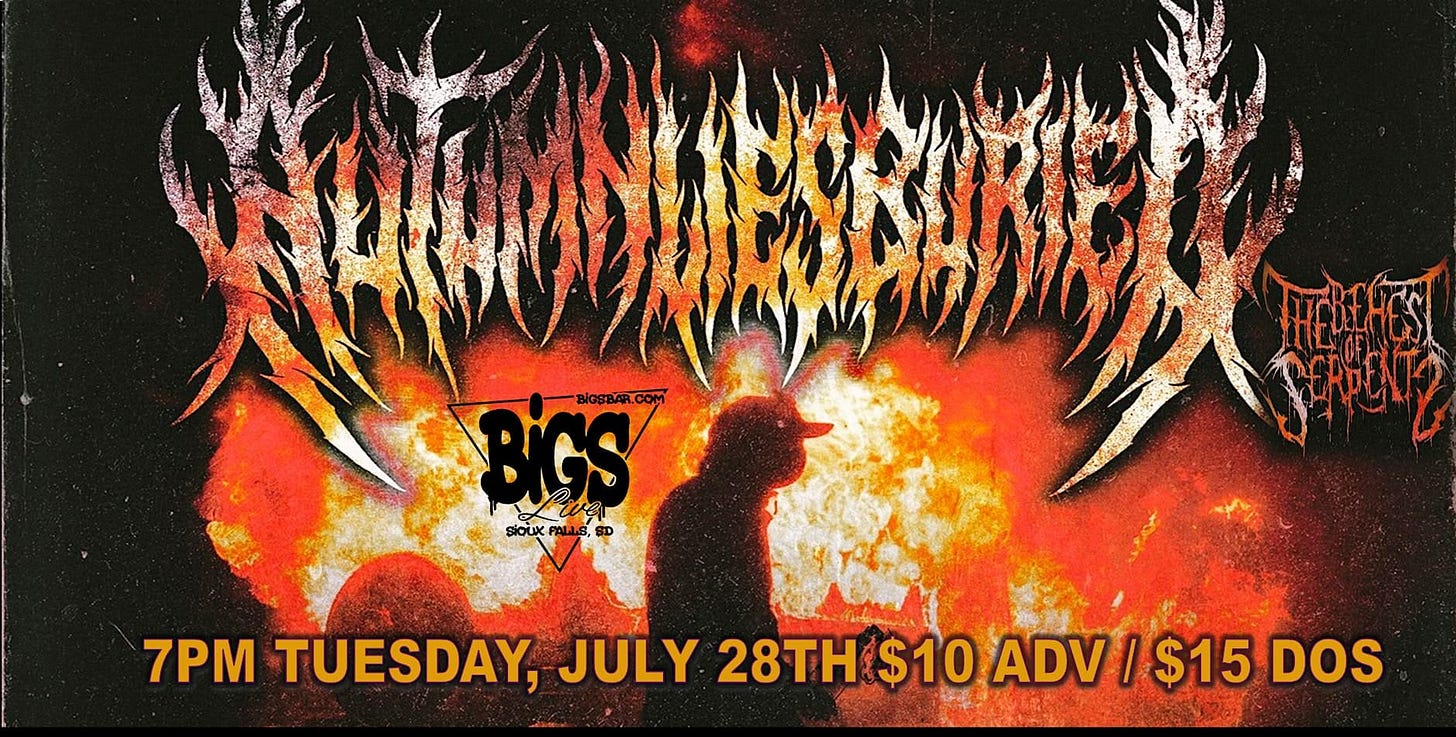 AUTUMN LIES BURIED at Bigs Bar Live AUTUMN LIES BURIED at Bigs Bar Live