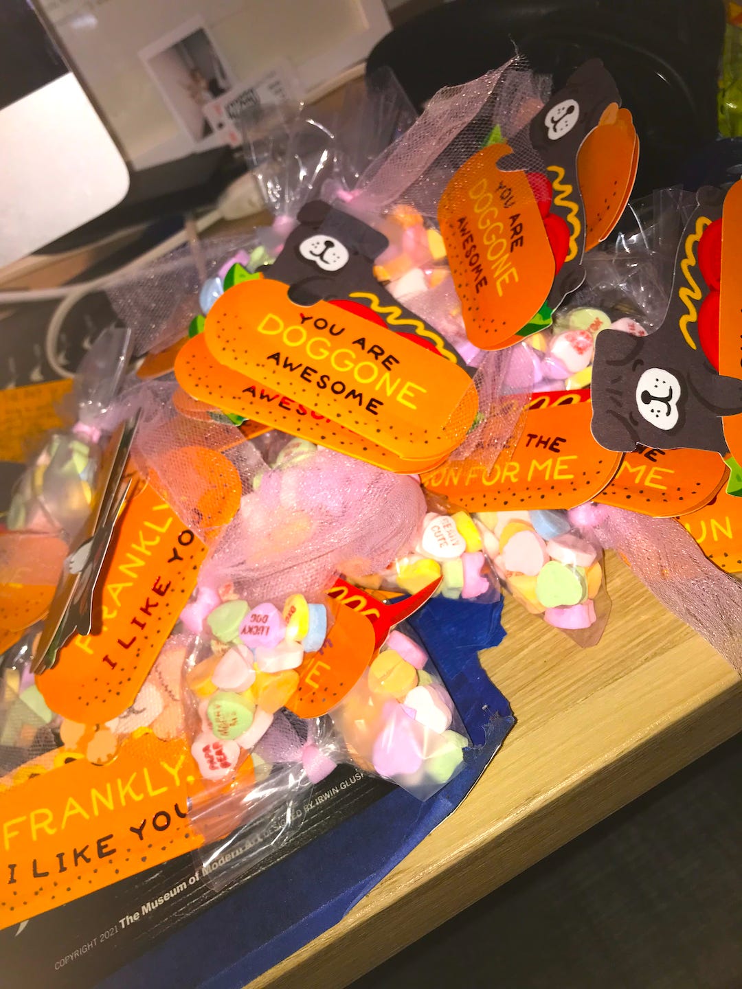 pile o' valentines and candy hearts pile o' valentines and candy hearts