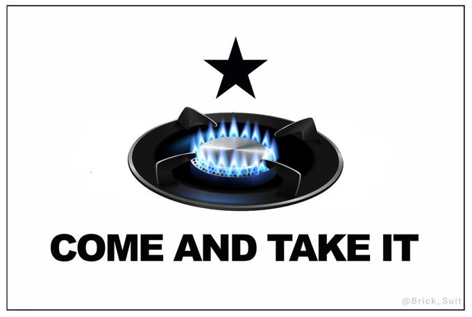 COME AND TAKE IT @Brick_Suit Font Gas Technology