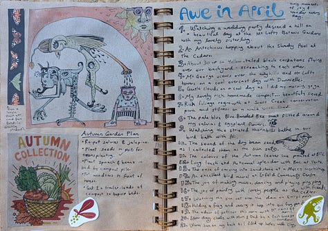Nature Journal Pages