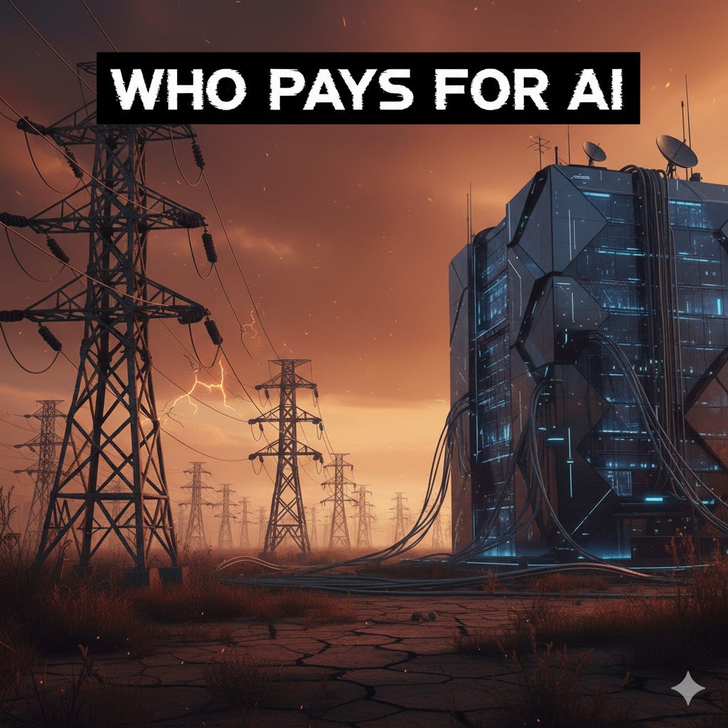 Who Actually Pays for AI’s Environmental Cost?
