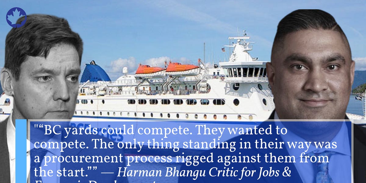 BC Conservative Jobs Critic Calls Out Eby for Burying BC Shipbuilding