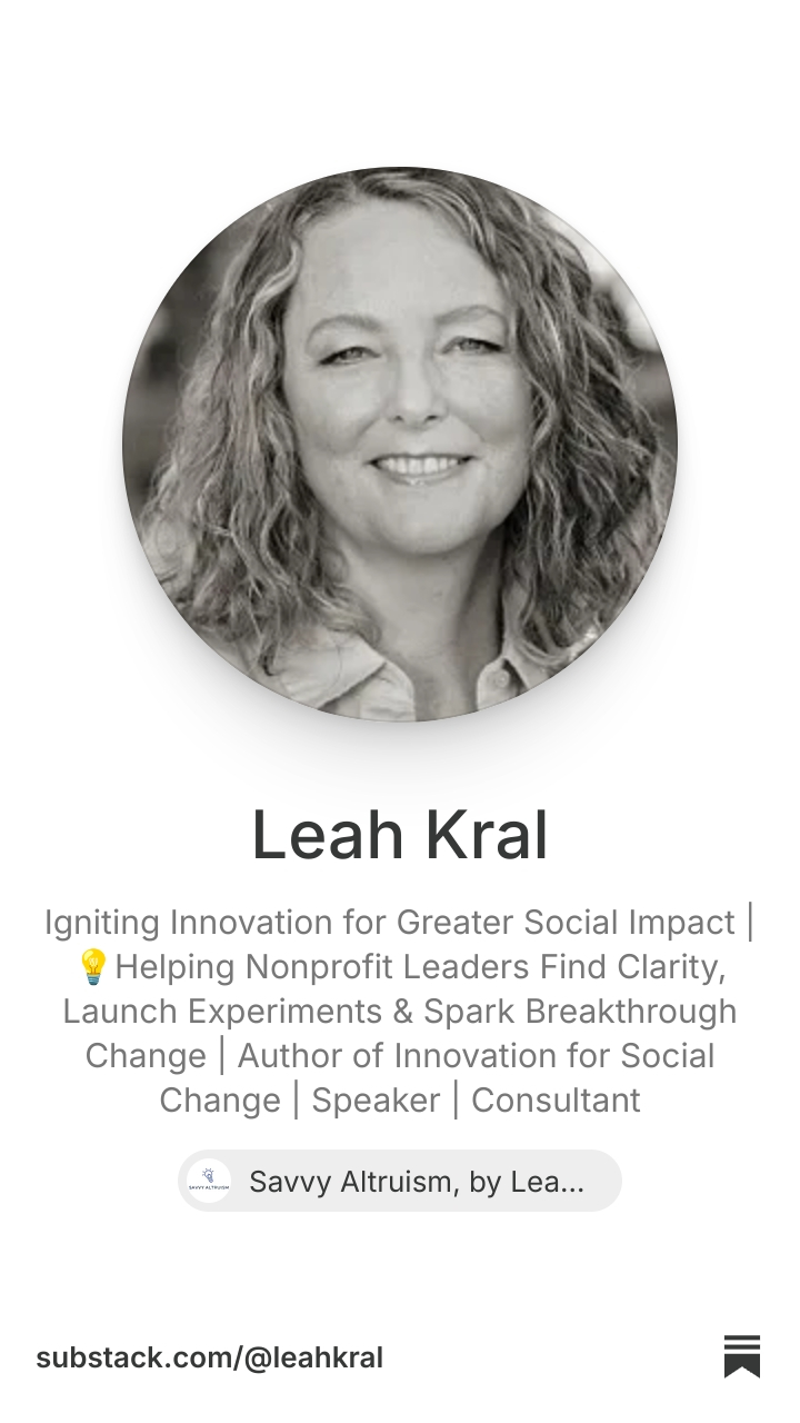 Leah Kral | Substack