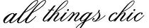 All things chic