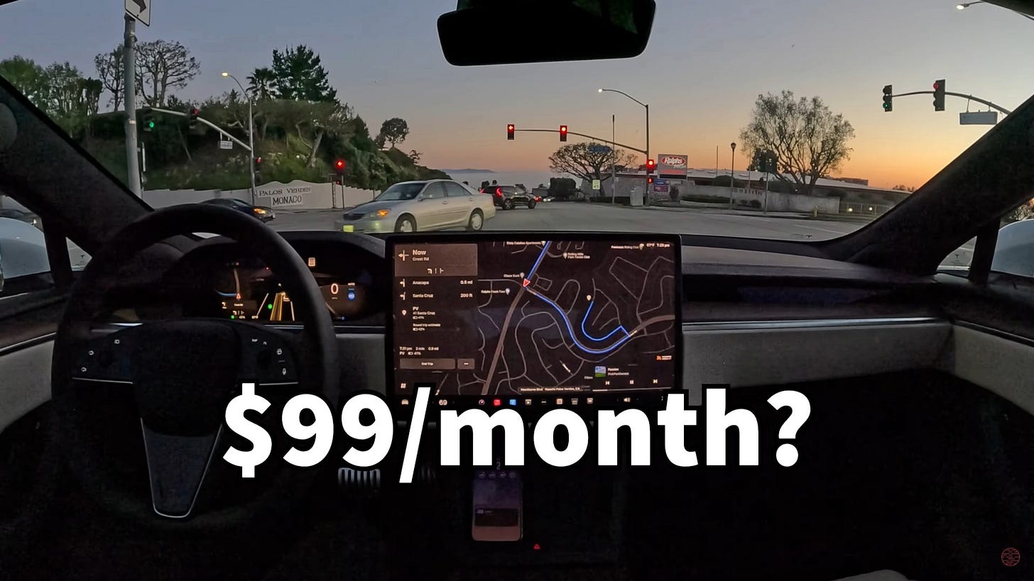 Elon Musk Hints at More Affordable FSD Subscriptions, but What's the Right  Price? - autoevolution