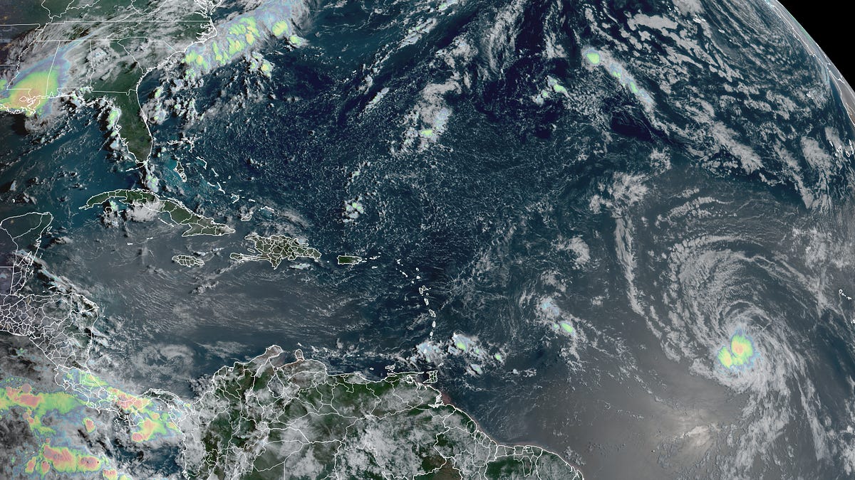 Invest 96L Trying to Form but Unlikely to Get Very Far