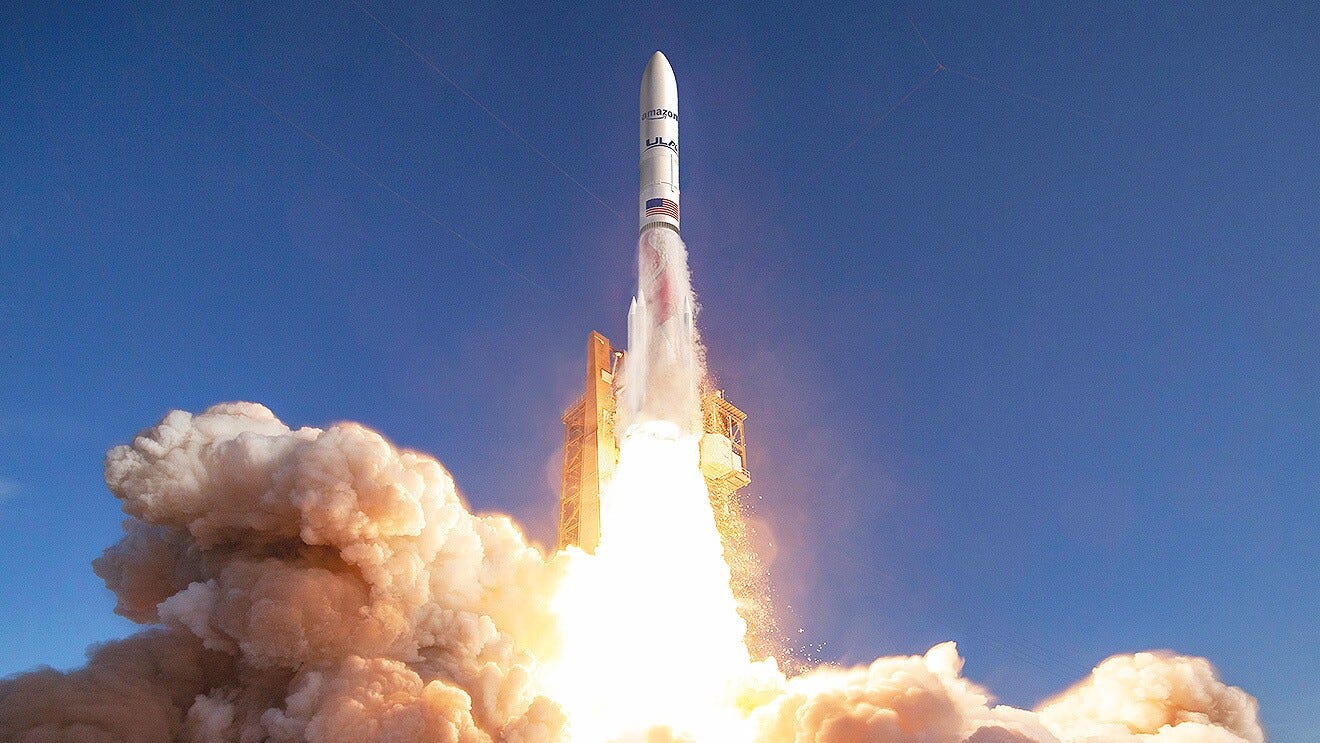 Project Kuiper rocket launch. Project Kuiper rocket launch.