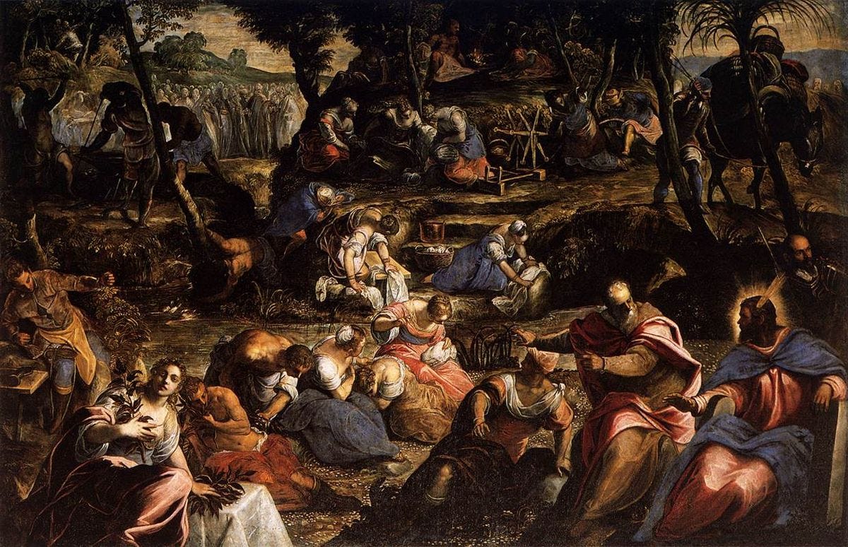 File:Jacopo Tintoretto - The Jews in the Desert - WGA22646.jpg - Wikimedia  Commons