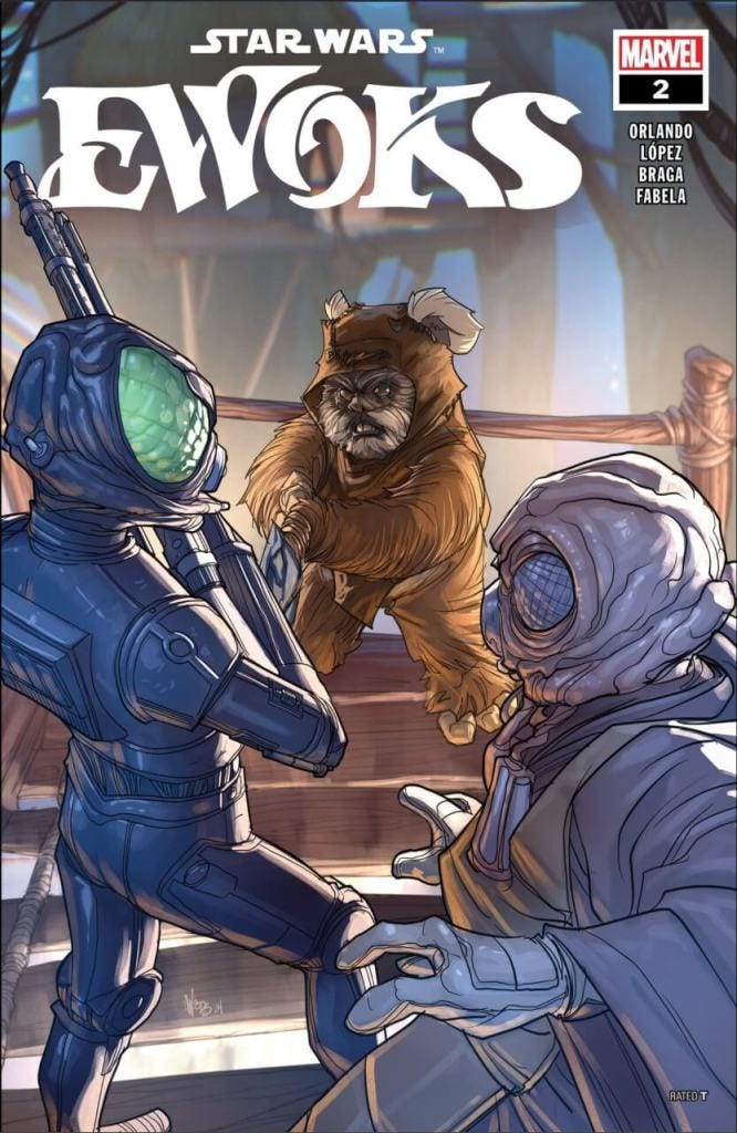 Star Wars: Ewoks #2 2024 Cover Art