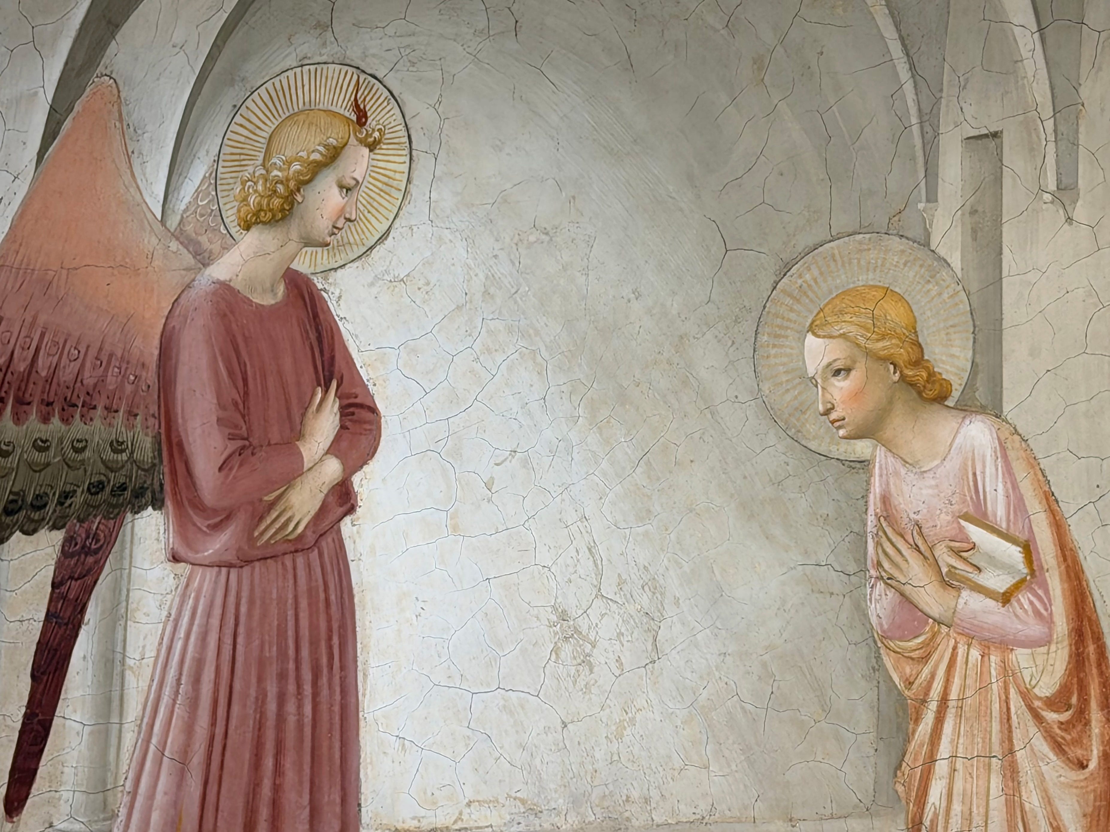 Praying with the Annunciation frescos by Fra Angelico at San Marco